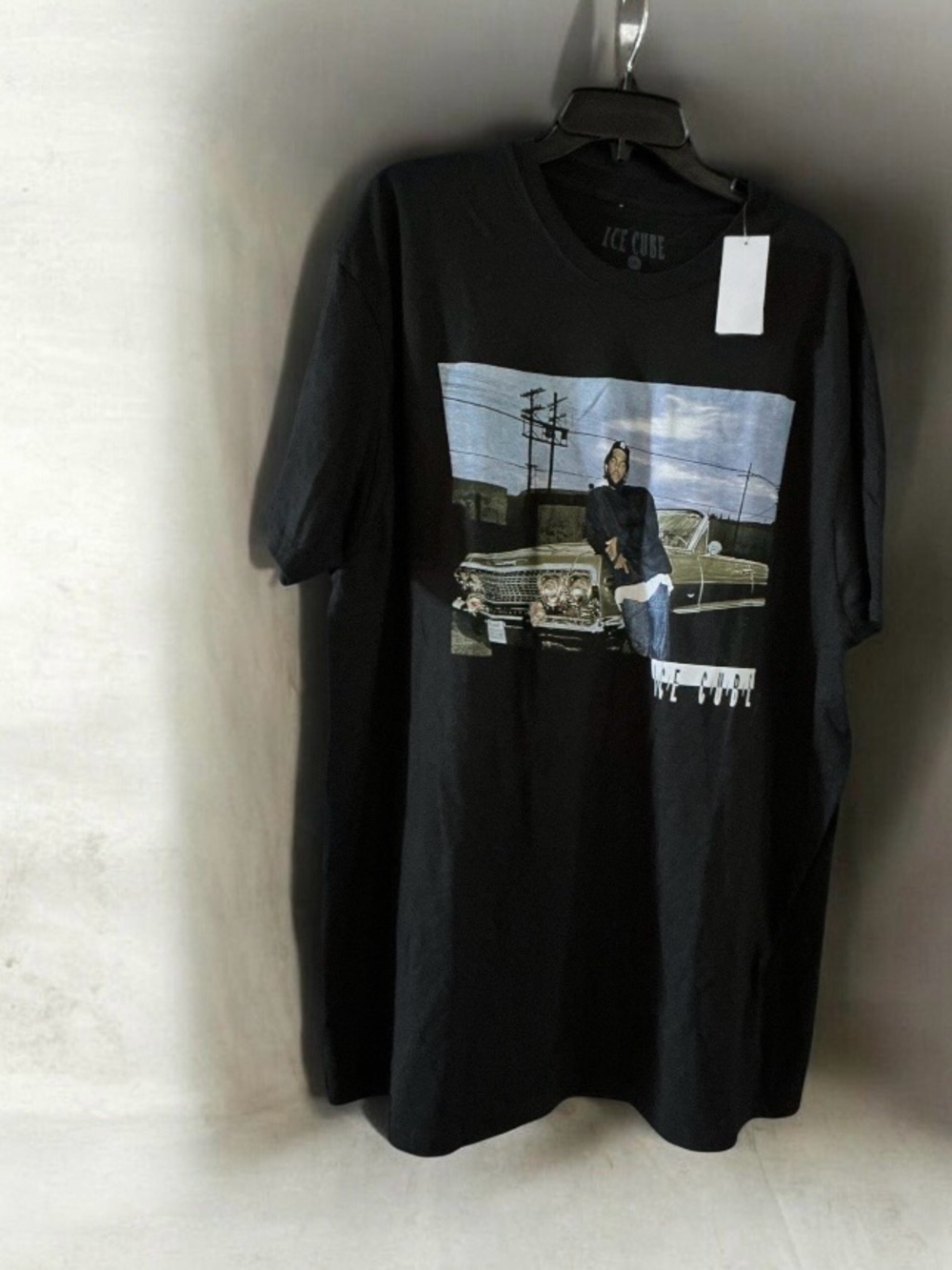Ice Cube Black Graphic Photo-Print Tee - Men's Short Sleeve